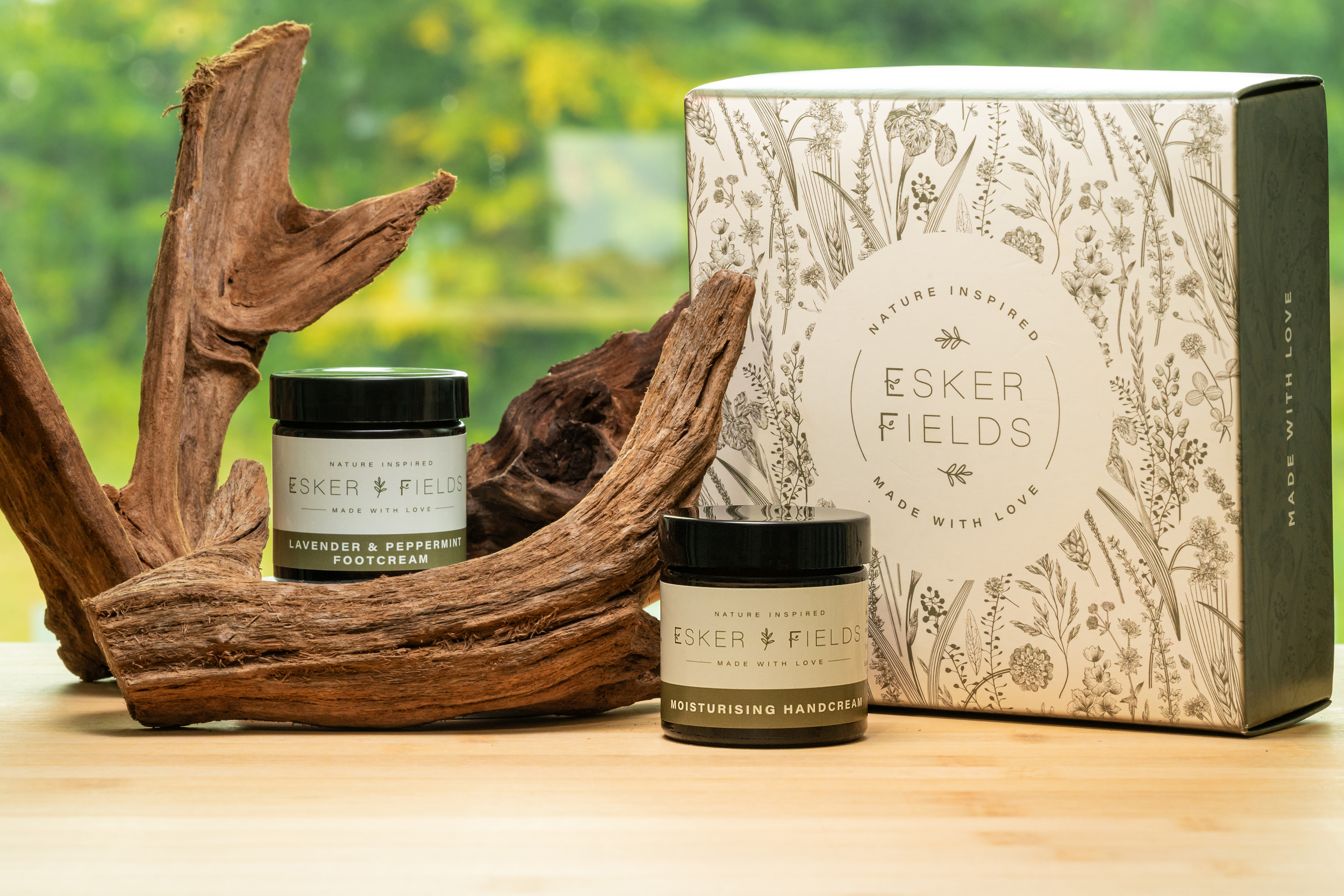 Esker Fields Hand & Foot Care Hamper